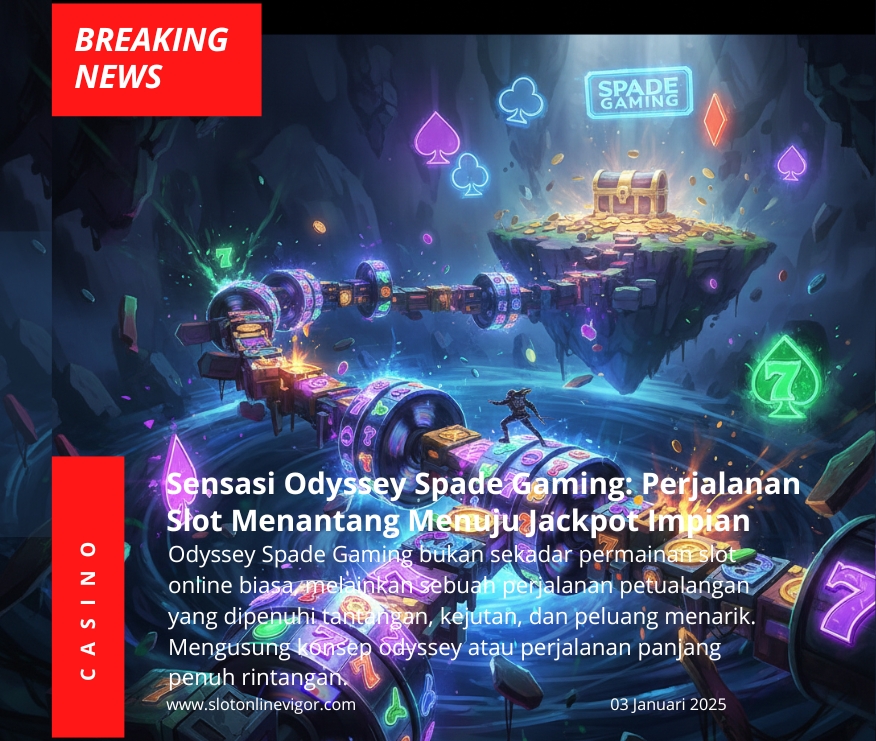 Sensasi Odyssey Spade Gaming: Perjalanan Slot Menantang Menuju Jackpot Impian