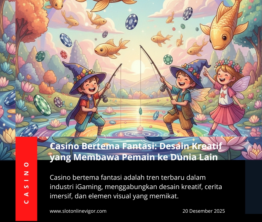 Casino Bertema Fantasi: Desain Kreatif yang Membawa Pemain ke Dunia Lain